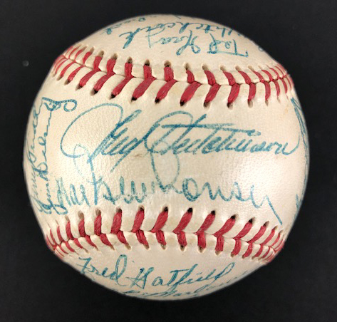 Lot Detail - 1953 Detroit Tigers (World Series Champs) Team Signed ...