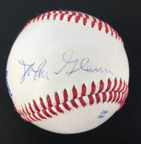 Astronaut John Glenn Signed Baseball (PSA/DNA) 