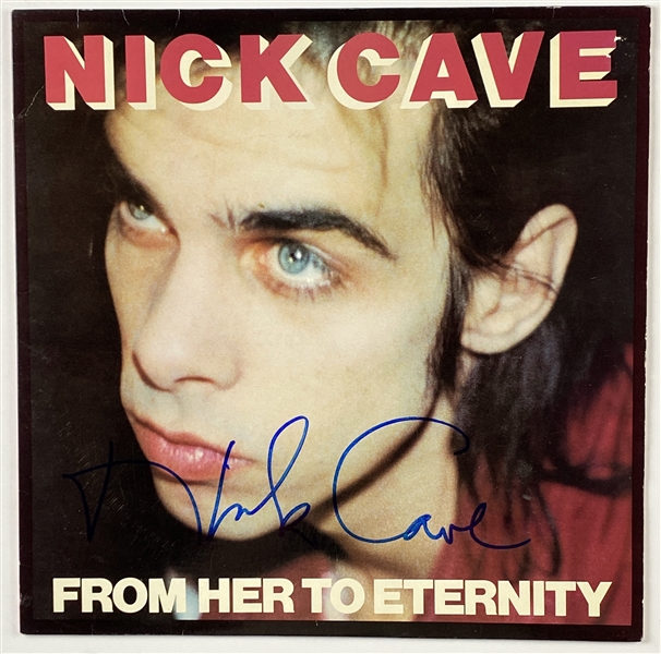 Nick Cave In-Person Signed “From Her to Eternity” Album Record (John Brennan Collection) (BAS Guaranteed)