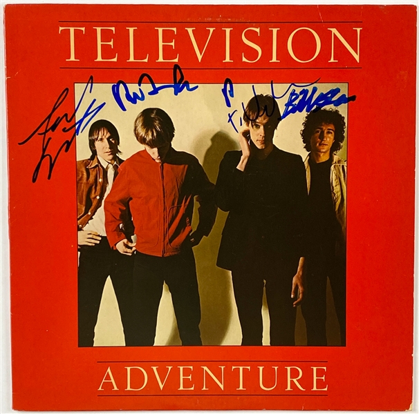 Television In-Person Group Signed “Adventure” Album Record (4 Sigs) (John Brennan Collection) (BAS Guaranteed)