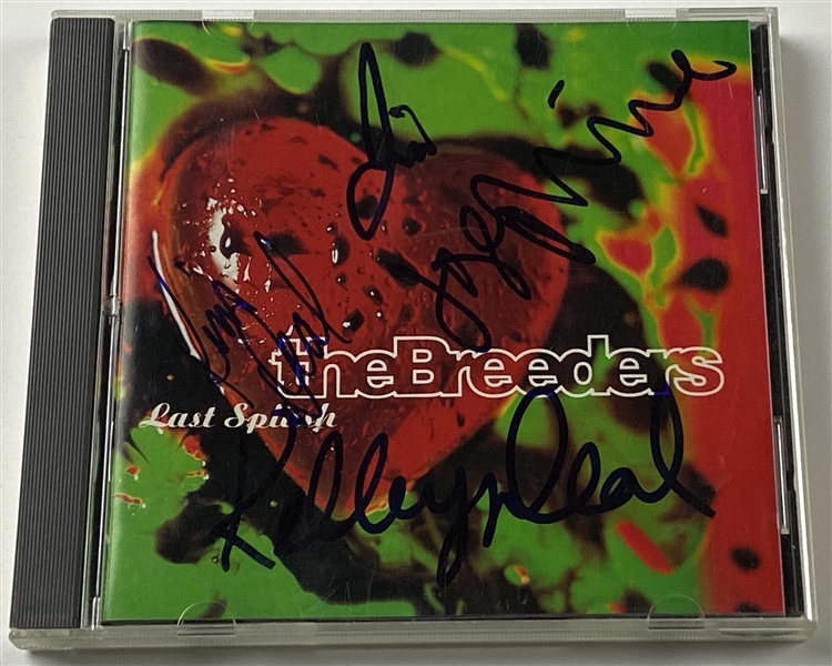 The Breeders In-Person Signed “Last Splash” CD (John Brennan Collection) (BAS Guaranteed)