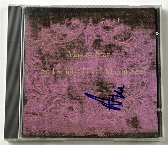 Mazzy Star: Hope Sandoval In-Person Signed “So Tonight That I Might See” CD Featuring “Fade Into You” (John Brennan Collection) (BAS Guaranteed)