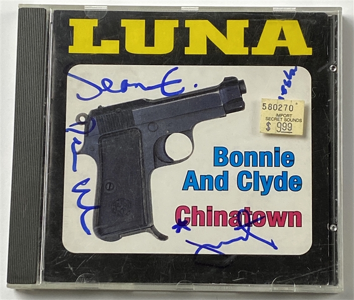 Luna In-Person Signed “Bonnie and Clyde/China Town” CD Single (4 Sigs) (John Brennan Collection) (BAS Guaranteed)