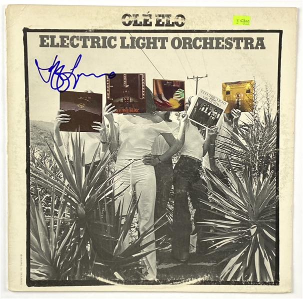 ELO: Jeff Lynne In-Person Signed “Ole ELO” Album Record (John Brennan Collection) (BAS Guaranteed)