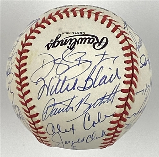 Colorado Rockies 1993 Team Signed Inaugural Season (ONL) Baseball (25 Sigs) (BAS Guaranteed) 