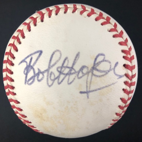 Bob Hope Signed Baseball (JSA) 