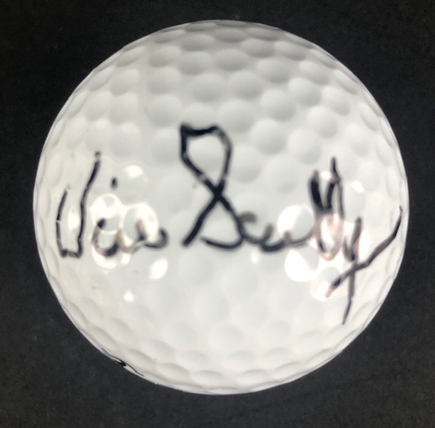 Retired Baseball Hall of Fame broadcaster Vin Scully signed Golf Ball (JSA)