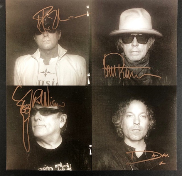 Cheap Trick Group Signed "In Another World" Album Insert w/ rare Drummer Signature! (Beckett/BAS Guaranteed)       