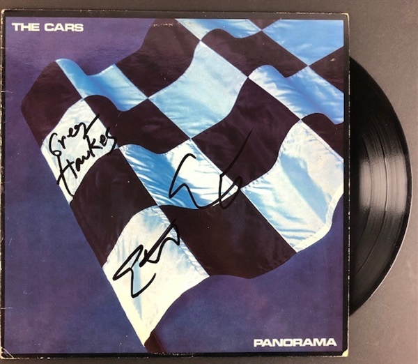 The Cars Band "Panorama" Album, Signed by Elliot Easton and Greg Hawkes (JSA)