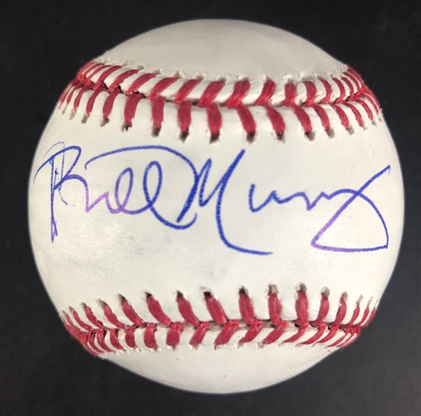Bill Murray Signed Baseball (JSA)
