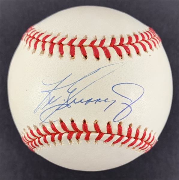 Ken Griffey Jr. Single Signed OAL Baseball (Upper Deck/UDA COA)