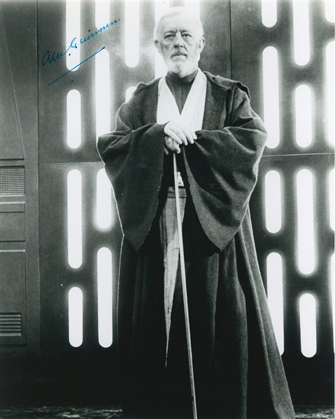 Star Wars: Alec Guinness as Obi-Wan Signed 8” x 10” Photo from “A New Hope” (Beckett/BAS Guaranteed)