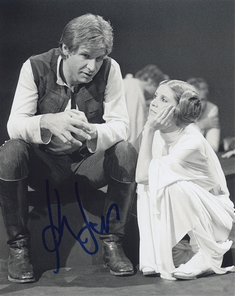 Star Wars: Harrison Ford In-Person Signed 8” x 10” Photo (Anthony Ferrara/K9Graphs COA) (Beckett/BAS Guaranteed)