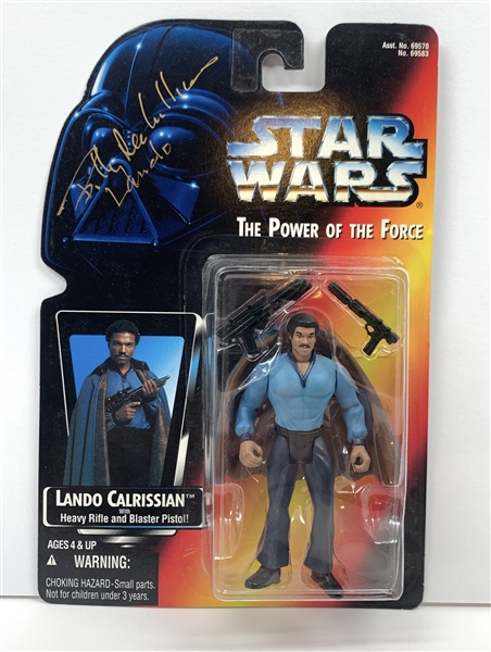 Star Wars: Billy Dee Williams Signed “Lando Calrissian” Official Toy (Beckett/BAS Guaranteed)