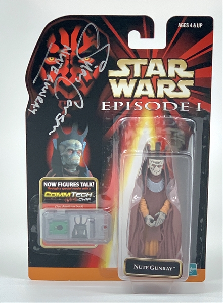 Star Wars: Silas Carson Signed “Nute Gunray” Official Toy (Beckett/BAS Guaranteed)