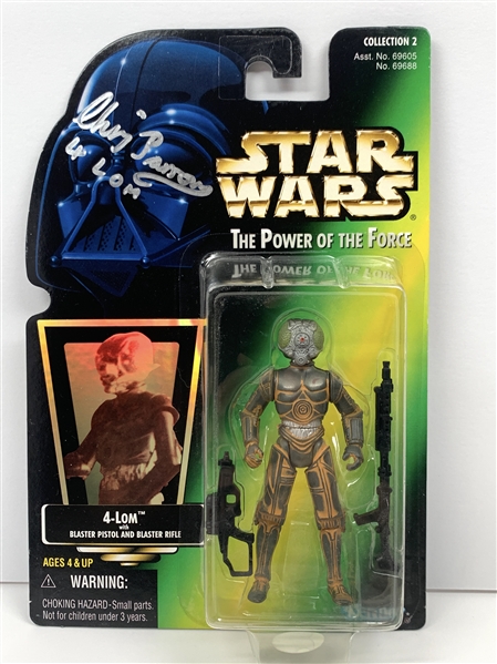 Star Wars: Chris Parsons Signed “4-Lom” Official Toy (Beckett/BAS Guaranteed)