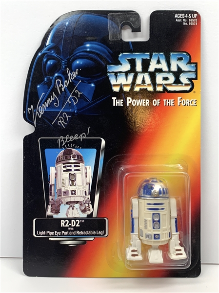 Star Wars: Kenny Baker “R2-D2” Signed Official Toy (Beckett/BAS Guaranteed)