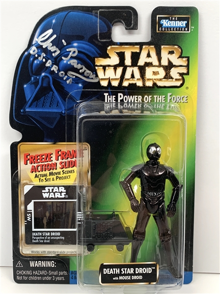 Star Wars: “Death Star Droid” Chris Parsons Signed Official Toy (Beckett/BAS Guaranteed)