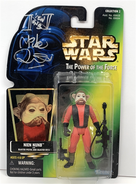 Star Wars: “Nien Nunb” Mike Quinn Signed Official Toy (Beckett/BAS Guaranteed)