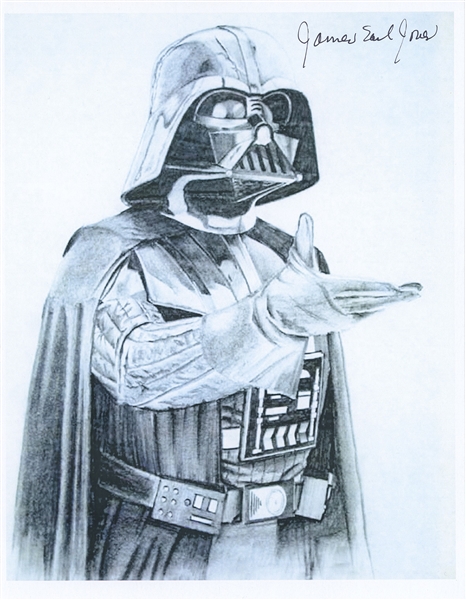 Star Wars: James Earl Jones 8.5” x 11” Darth Vader Signed Photo (Beckett/BAS Guaranteed)