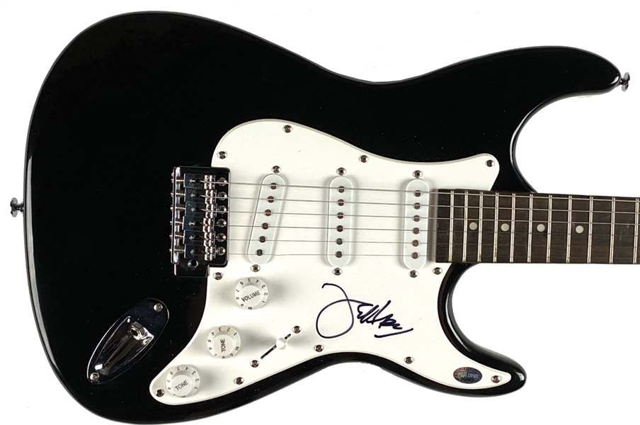 Jeff Beck Signed Black Electric Guitar (PSA Authentication)