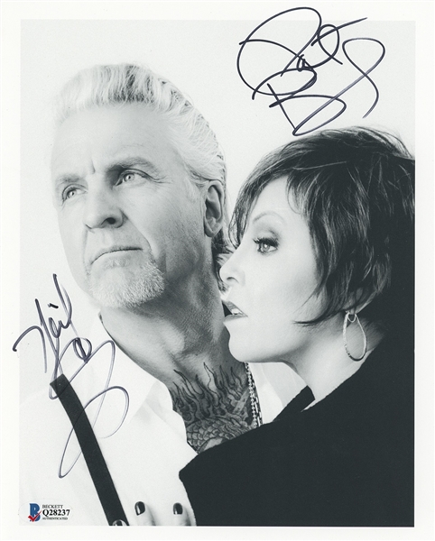 Pat Benatar & Neil Giraldo Dual-Signed Photo (2 Sigs) (Beckett/BAS Authentication)
