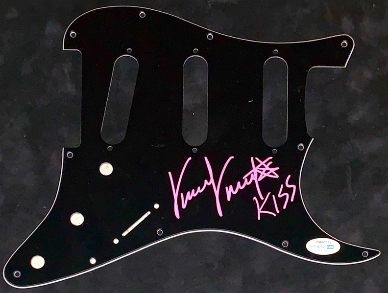 KISS: Vinnie Vincent Signed Pickguard (ACOA Authentication) 