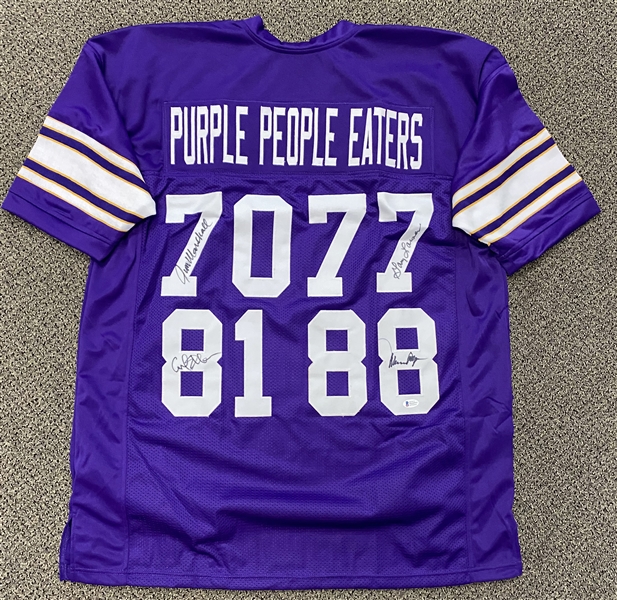 Purple People  Eaters Multi-Signed Jersey (Beckett/BAS)