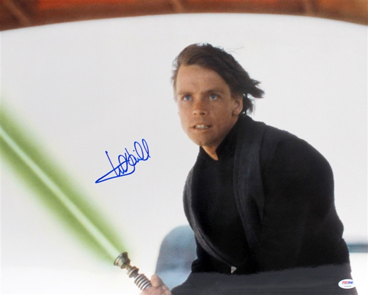 Star Wars: Mark Hamill Signed 16" x 20" Color Photo from "Return of the Jedi" (PSA/DNA)