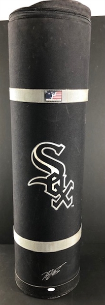 Marcus Semien Signed White Sox Baseball Bag (JSA)