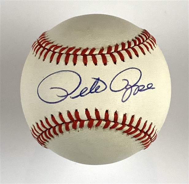 Pete Rose Signed ONL Baseball (Beckett/BAS Guaranteed)