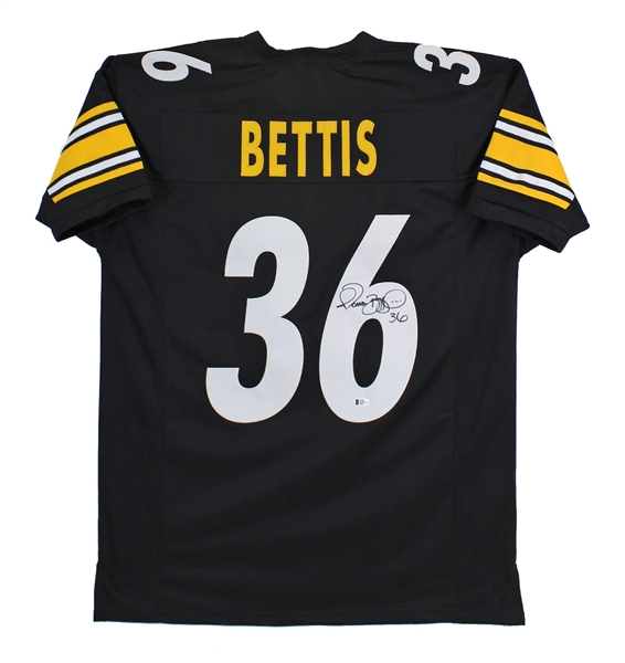 Jerome Bettis Authentic Signed Black Pro Style Jersey (Beckett COA)