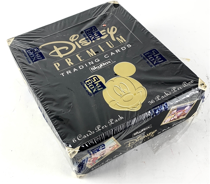 1995 Skybox Disney Premium Trading Cards - Unopened Box of 36 Packs
