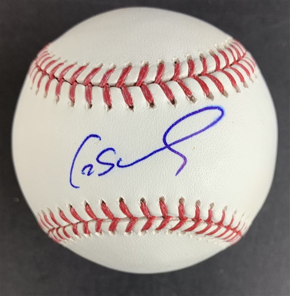 Gary Sanchez Single Signed OML Baseball (MLB Hologram)