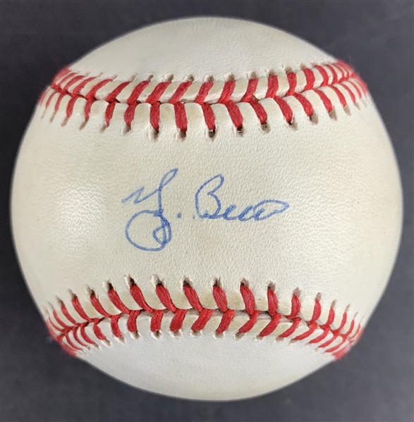 Yogi Berra Single Signed OAL Baseball (UDA COA)
