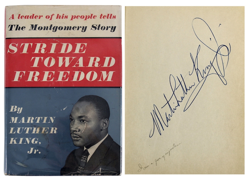 Dr. Martin Luther King Jr. Signed Hardcover Book: "Strive Toward Freedom" (Beckett/BAS LOA)