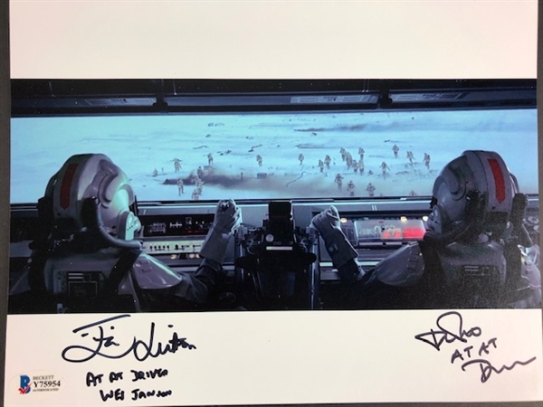 Ian Liston and Paul Jericho Signed 10" x 8" Color Photograph w/ Inscription (Beckett/BAS)