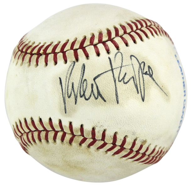 Robert Redford Rare Single-Signed Baseball (PSA/DNA LOA)