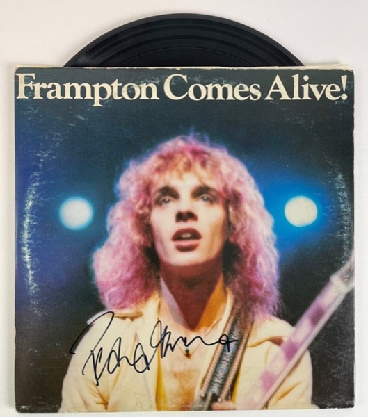 Peter Frampton Signed "Frampton Comes Alive" Record Album (Beckett/BAS Guaranteed)