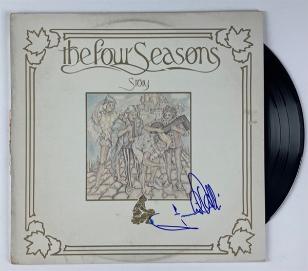 The Four Seasons: Frankie Valli In-Person Signed “The Four Seasons” Record Album (BAS Guaranteed)