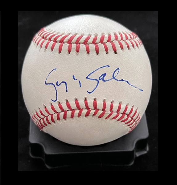 Comedian Soupy Sales Signed ONL Baseball!  (Beckett/BAS Guaranteed)