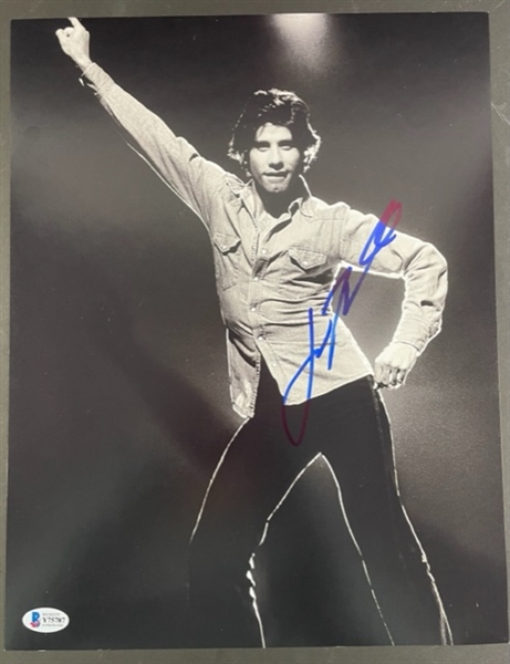 John Travolta Signed 11" x 14" Photograph (Beckett/BAS)