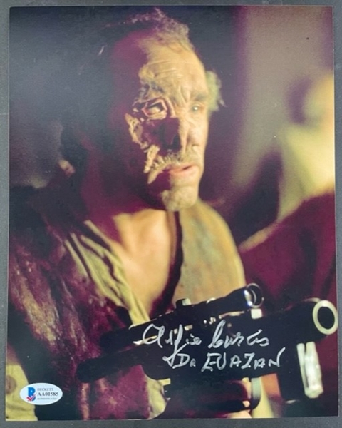 Star Wars: Alfie Curtis Signed & Inscribed "Dr. Evazan"8" x 10" Photograph (Beckett/BAS)