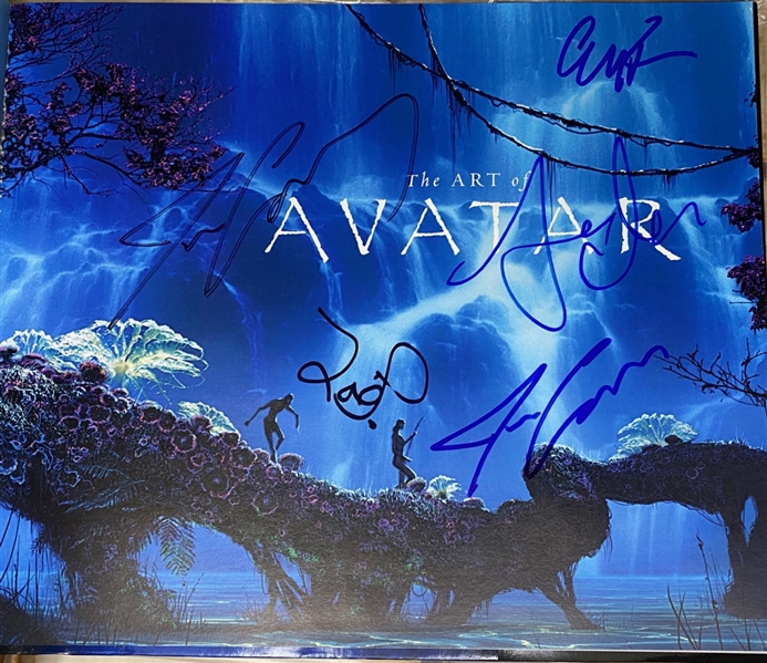 The Art of AVATAR. Signed by James Cameron, Zoe Saldana, and others. (BAS/BAS Guaranteed)