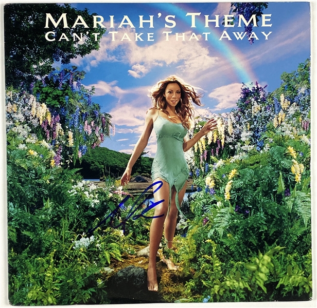 Mariah Carey Signed “Can’t TakeThat Away” Mariah’s Theme 12” EP Record (John Brennan Collection) (BAS Guaranteed)