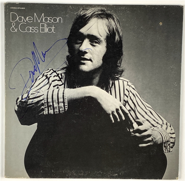 Dave Mason In-Person Signed “Dave Mason & Cass Elliot” Record Album (John Brennan Collection) (BAS Guaranteed)