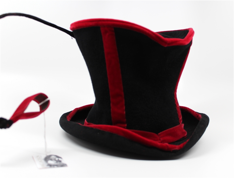 Janet Jackson’s Stage-Worn 1993 World Tour Red & Black Stage Hat (Photomatched & Provenance Julien’s Janet Jackson Auction)