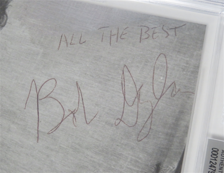 Bob Dylan Signed 5” x 7” 1965-Era Pose Photograph (Beckett/BAS Encapsulated & JSA LOA)