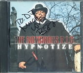 The Notorious B.I.G. ULTRA RARE Signed & Inscribed "Hypnotize" CD Booklet (JSA)