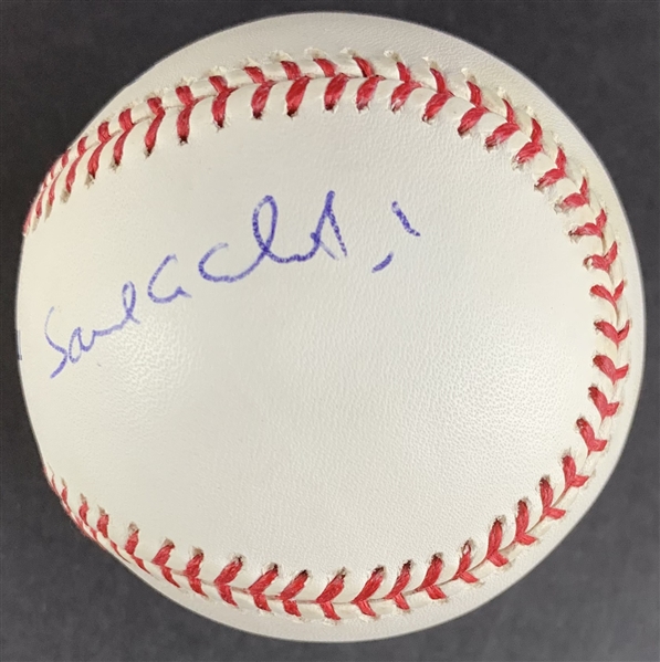 Supreme Court Justice Samuel Alito Single Signed OML Baseball (JSA LOA)